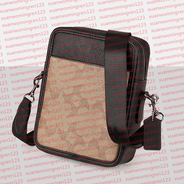 

2025Men's bag Crossbody Designer Men's and Women's Fashion Crossspan Shoulder C Bag Classic Messenger Purse, Blue