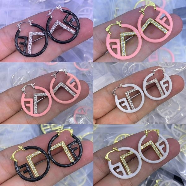 

Designers Earrings: Premium Gold-Plated Stud Earrings - Earring Luxury with Fashionable Letter Design for Women, Lightweight for Daily Use