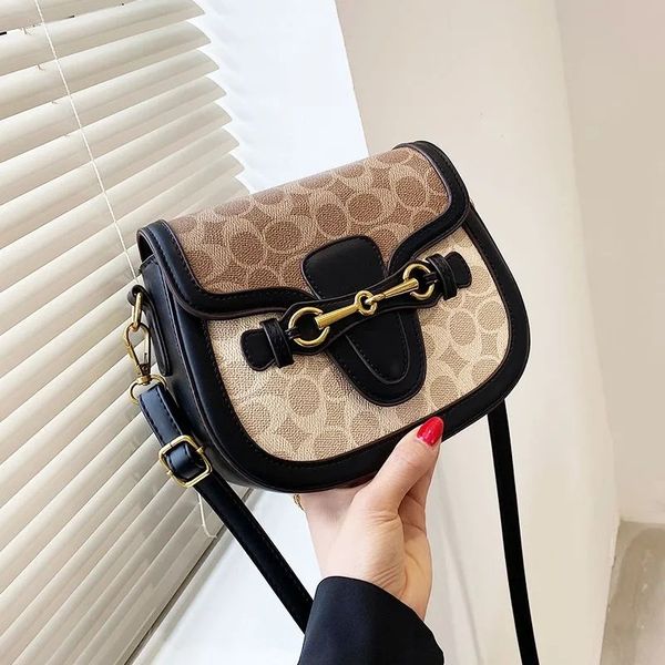 

Free Shipping 2025 New Designer Bag Fashion Printed Chain Bag Underarm Bag Single shoulder crossbody bag High quality 007, #17