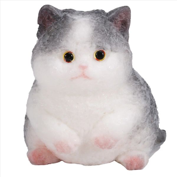 BAAU Medium Squishy Cat Toys Stress Relief Funny Soft Toy Gifts,B