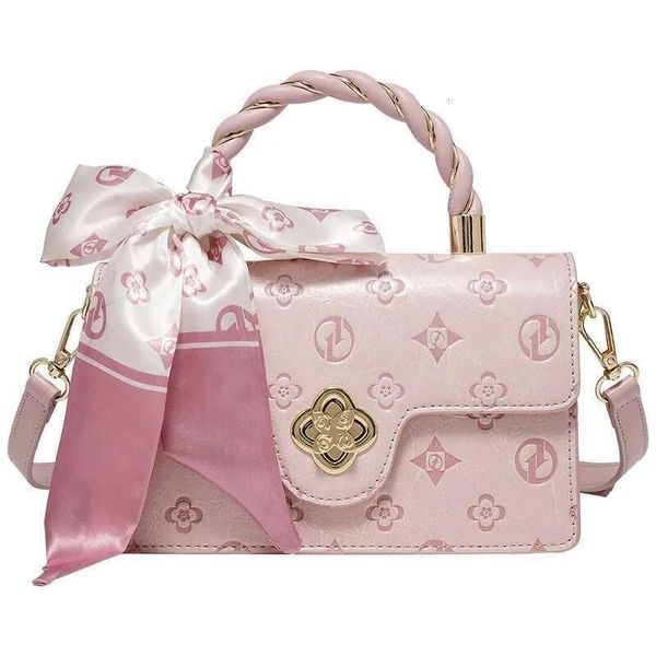 

Free shipping designer Shoulder tote Bags For womans ladies flap lady camellia wer square handbag pink women crossbody bag 01, #2