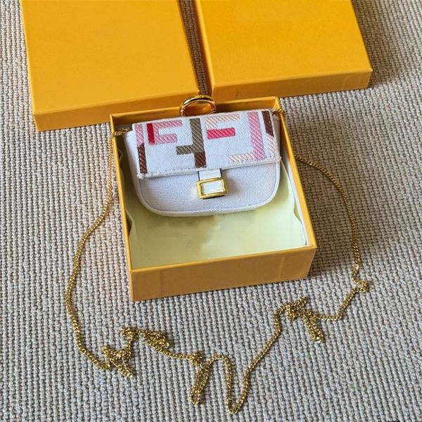 

2025 Women Mini Chain Bags Crosssbody Designer Bag Embroidered Purse Fashion Tiny Cross Body Lady Purses 787, No3