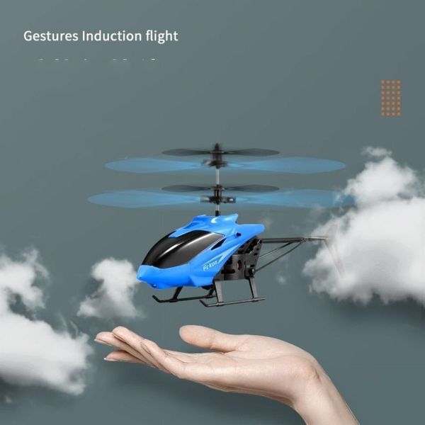 Hot Selling Drone Smart Sensor Flying Machine Remote Control Helicopter Hovering Crash-Proof Kids Toy wholesale
