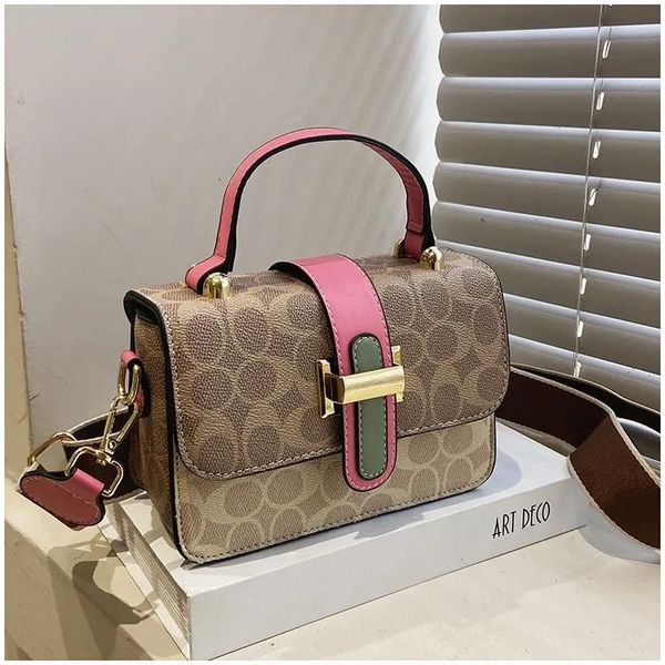 

Free Shipping 2025 New Designer Bag Fashion Printed Chain Bag Underarm Bag Single shoulder crossbody bag High quality 009, #6