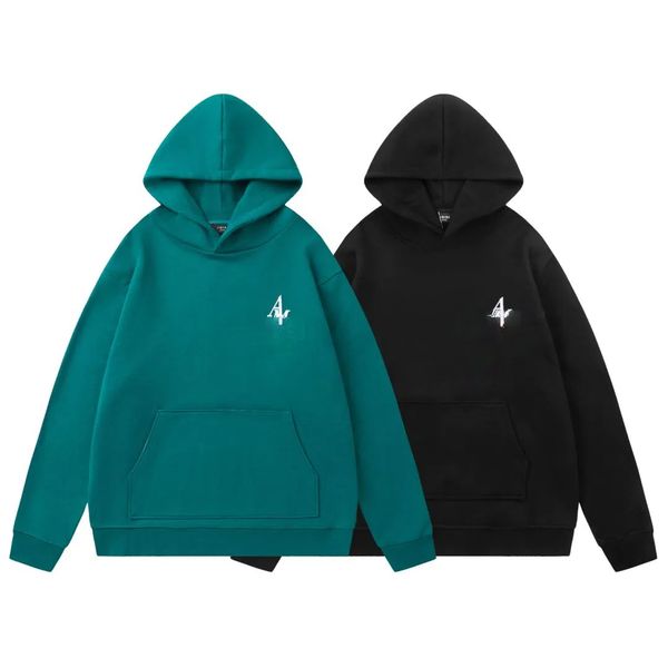 

Dislocation vertical row logo printed hoodie 2 colors, Black
