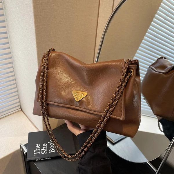 

Free shipping designer bag Shoulder Bags For womans ladies flap fashion handbag chain square crossbody High quality Underarm bag 04, #1