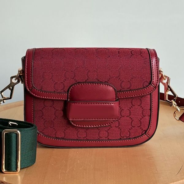 

Saddle Bag Designer Shoulder Bag Luxury Handbag Womens Purse Genuine Leather Flap Two Strap Luxurys Handbags Cross Body Designer Bags Designer Crossbody Bags Women, Multi-color 4