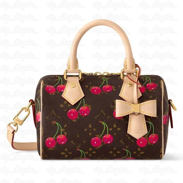 Designer Shoulder bag takashi murakami tote bag Womens cherry blossom cosmetic bag Mens Luxury handbag purse pochette Clutch Bag travel Crossbody Leather city Bags
