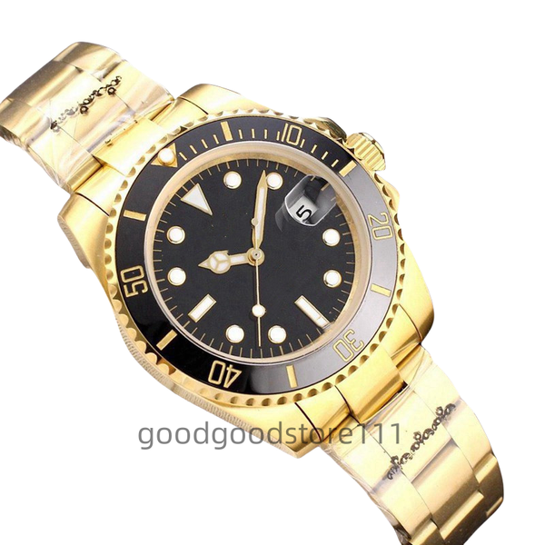 

mens watches watch for men laxury watch automatic mechanical ceramics watches full Mechanical Luminous watch stainless steel strap Wholesale Super, Color 14