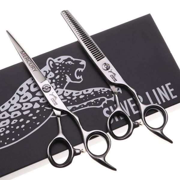 

6" Hair Scissors Professional Hairdressing Scissors Set Cutting+Thinning Barber Shears High Quality Salon tools