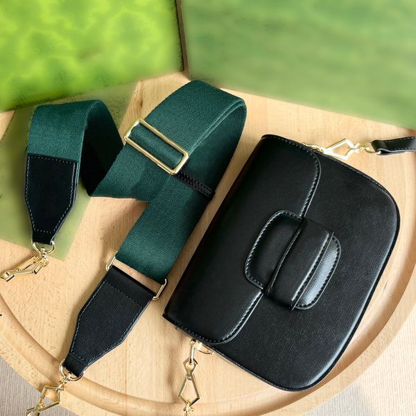 

Saddle Bag Black Shoulder Bag Designer Bag Handbag Small Purse High Quality Genuine Leather Flap Two Strap Luxurys Handbags Cross Body Designer Bags Crossbody Bags, Split