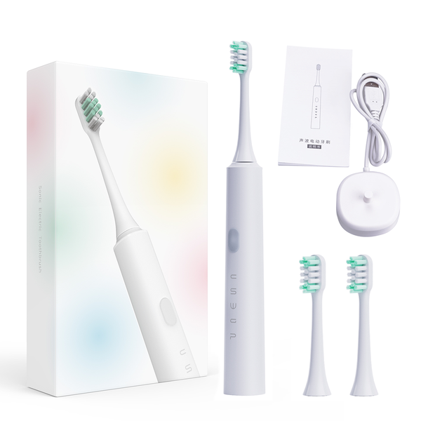 White Cheap Affordable Life Electric Toothbrush Smart Deep Cleaning Electronic Toothbrush