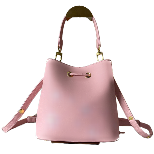 

Elegant Luxury Designer Backpack - Versatile Travel Companion, Pink