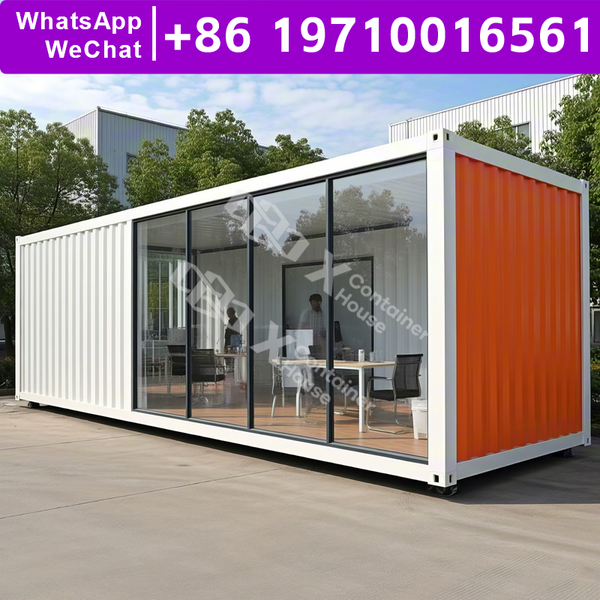 

Mobile Workstation Office Flat Pack House Container Prefab Modular Setup Wind Resistant Fast Deployed Unit Functional Comfort
