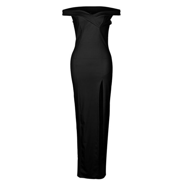 

030-A black character dress for ladies, Blue
