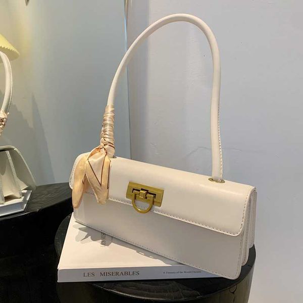 

Scarf Korean Version Handbag Trendy Womens 2025 Hand-held Spring and Summer Stick Silk Simple Armpit Shoulder Bag wholesale