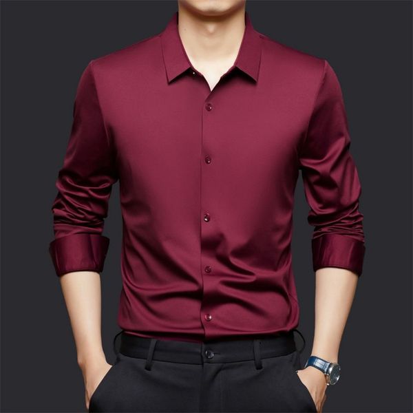 

052-Men' business reception top shirt, Orange