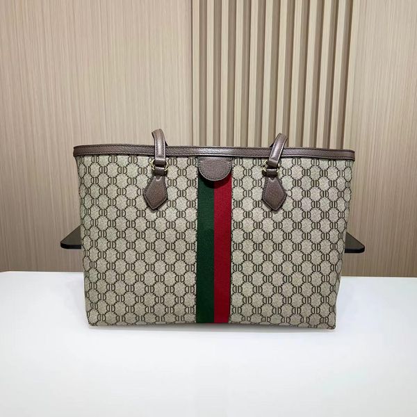 

Tote bag Designer bag Handbag Shoulder Bag Fashion Luxury Wallet Leather Messenger High Capacity Composite Shopping Bags Plaid Double Letters Bag, #7