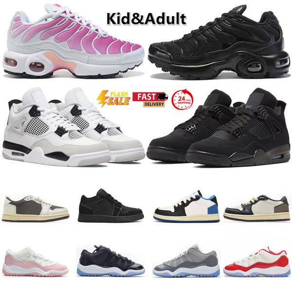 

designer running shoes infants kids platform flat shoe Triple White Black UNC Blue Bred Patent men women kid infant trianers sports sneakers sneaker, Red
