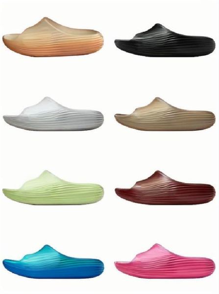 new 2025Hot Designer Men Women slides Slippers ReactX Rejuven8 Sliders Platform Sandals Triple Black Light Orewood Brown Khaki Mens Womens Summer Outdoor Casual