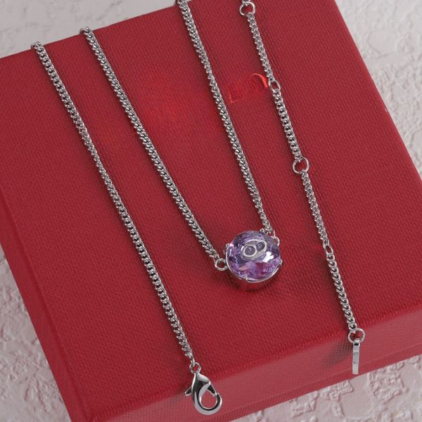 

2025Mens Designer Necklaces, Luxury Designer Necklaces: Stainless Steel Inverted Triangle Hip Hop Necklace for Women and Men