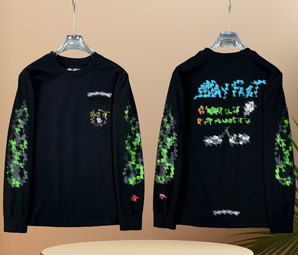 

Summer CH6292 Loose-Fit Casual Cotton T-Shirt Unisex Luxury Apparel, Orange