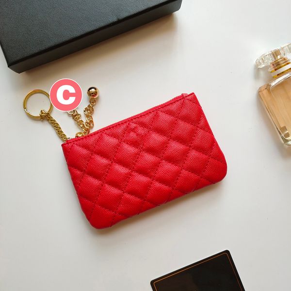 

Wallet Designer Card Holder Designer Handbags Card Case High Quality Caviar Cowhide Sheepskin Luxury Purses Zipper Poucht Coin Pouch Designer Wallets For Women, Green