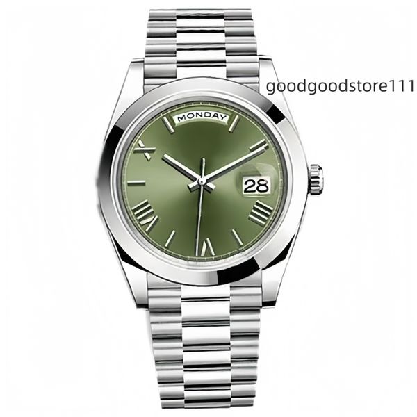 

Moissanite watch 41mm 36mm movement Watch Automatic Mechanical Mens Quartz Womens Bezel Stainless Steel Diamond Lady Waterproof Luminous Wrist Wristwatch womens, Color 6