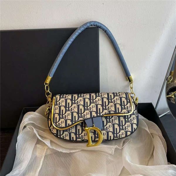 

Designer bag womens shoulder bag crossbody bag fashionable luxury bag tote bag embroidered luxury saddle bag handbag wallet, #17