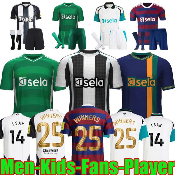 

25 26 TONALI soccer jerseys Kids 2024 2025 BARNES BRUNO G. Gordon ISAK Football Shirt Home Away fans WINNERS CARABAO CUP FINAL BURN player goalkeeper NEWCASTL, 25/26 player