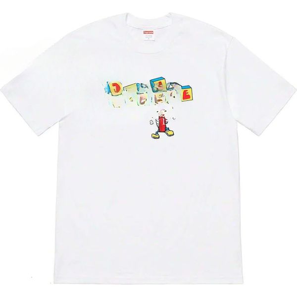 

Designer superme t shirts Men' t shirt super American street fashion brand letter embroidery short sleeves men' pure cotton plus size sweat absorbing Y2K hip-hop, A10