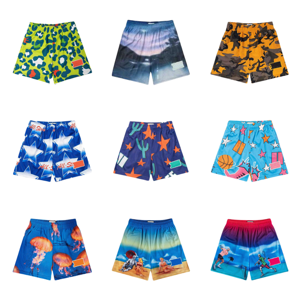

Casual Mens Shorts - Lightweight Fabric Ideal for Beach Days and Active Lifestyles, Army green