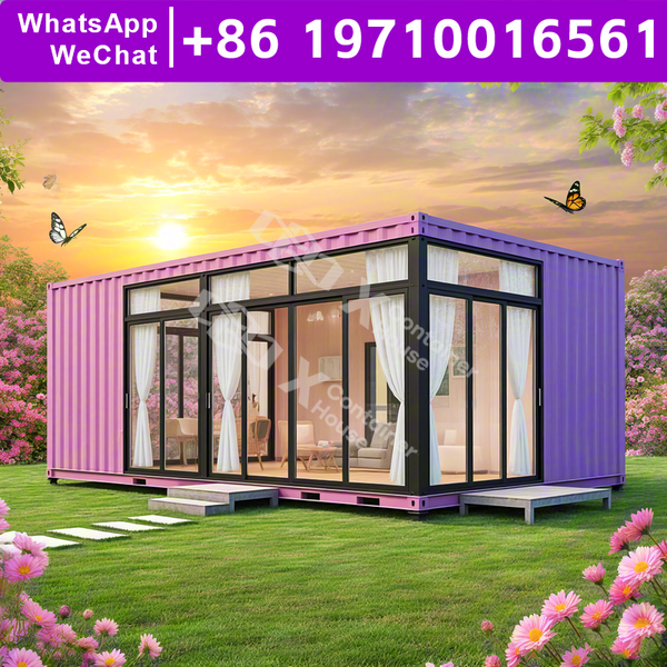 

Mobile Tiny Home Steel Modular Flat Pack House Prefab Cabin Green Friendly Easy Setup Durable Design