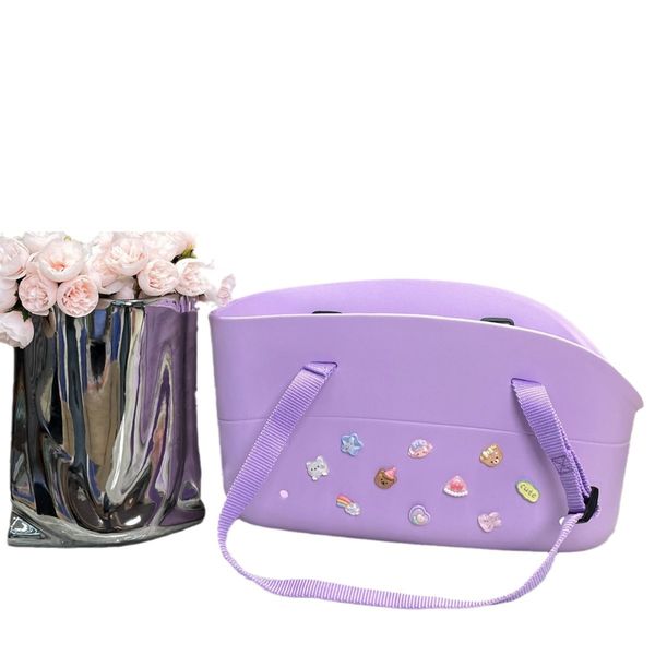 

Cat Bag Pet Bag Waterproof Shoulder Bag EVA Beach Bag Waterproof, Blue