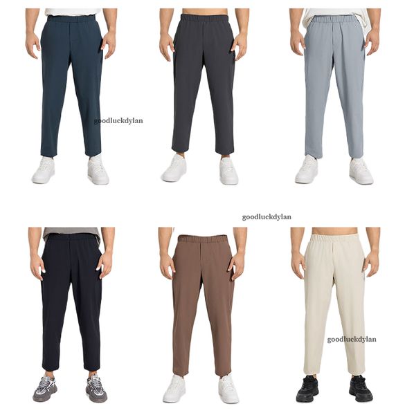 

Men's Casual Loose-Fit Straight Leg Pants - Quick-Drying Breathable Outdoor Sports Trousers, Black