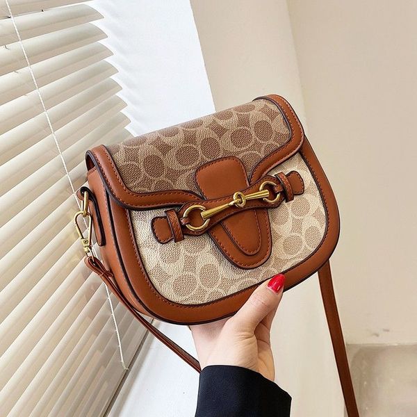 

2025 New designer bag Fashion popular printed single shoulder crossbody bag premium texture for women 001, #1