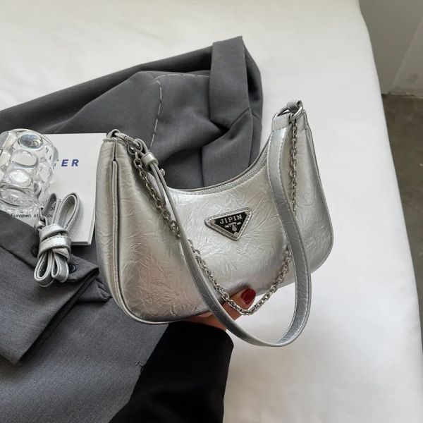 

Designer Bag Fashion Shoulder Bag Crossbody Bag Luxury Bag Wallet 2025 Designer Ladies Zipper Chain Underarm Bag Tote Bag Crossbody, Color 4