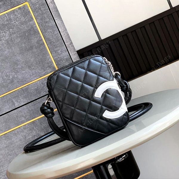Designer Mini Camera Bag for Women - Genuine Leather Shoulder Tote Crossbody with full set package Master quality mobile phone stand-up pouch 1C23