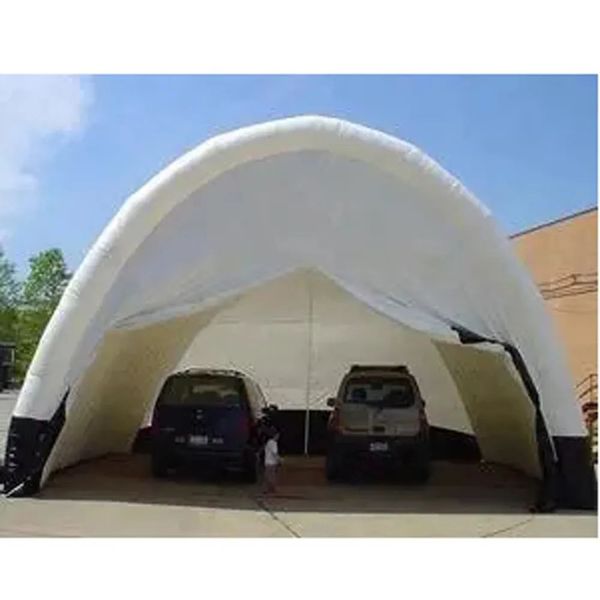 Free delivery White huge inflatable tunnel tent with full cover for event blow up arch shape channel toy archs tunnels sport entrance balloon