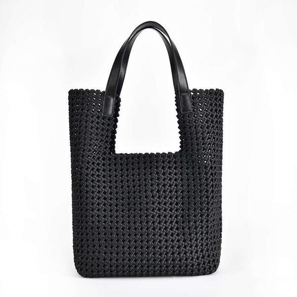 Tote Bag New Handwoven Shoulder Large Capacity Women S Tote Fashion Mother Daughter Bag Internet Celebrity Hot Sale Shoulder Bag Braided Handbag
