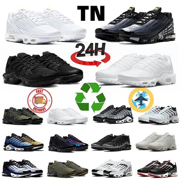 

TN Running Shoes For Men Women Tns Terrascape Plus Sneakers Utility Triple Black University Blue Hyper Jade Tropical Twist Mens trainers 40-45, Brown