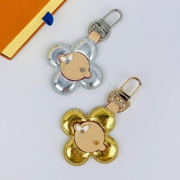 

Luxury Parrot Desigenr Bag Charms Keychains Lanyards for Women Leather Fashion Keychain Letter Lanyards Luxury Bag Chains, Green