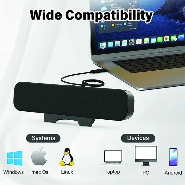 Computer audio USB interface desktop mini speaker U24 clip laptop specific M251201