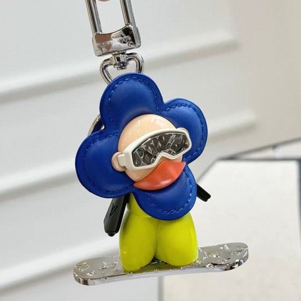 

Brand New Keychain Luxury Keychains Designer Bag Hangings Unisex Bag Charm Car Key Holders for Men and Women Leather Steel Hardware with Logo Couples Gifts