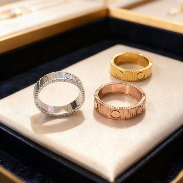 

Luxury Designer diamond Ring Women 18k Gold Plated ,Love Ring Fashion Couple Ring Wedding Jewelry Gift Accessories