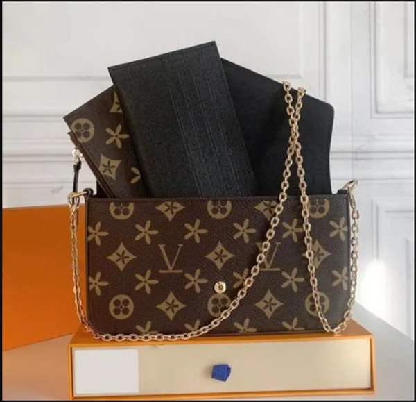 

10A High Quality Multi Pochette Accessories Luxury 3 Pieces Wallet Mini Crossbody Shoulder Bags Designer Bag Woman Handbag designers womens Handbags Purses, 10#