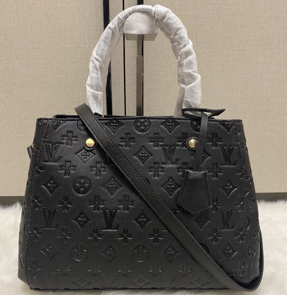 

Luxury designers womens handbags flower bag ladies Casual tote PVC leather shoulder bags female big purse handbag Fashion Wallet backpack, Light brown