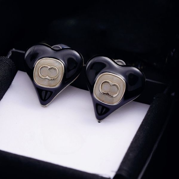 

Stud Brand Luxury Lovely Earrings for Women Shine Diamond Letters Design Earring Earings Ear Rings Jewelry Woman