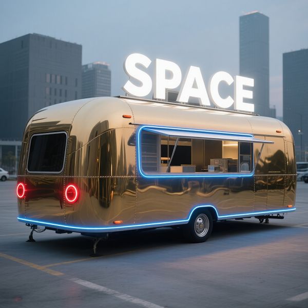 

Outdoor Event Catering Van: Gourmet Coffee, Artisan Ice Cream & Fast Food Cart