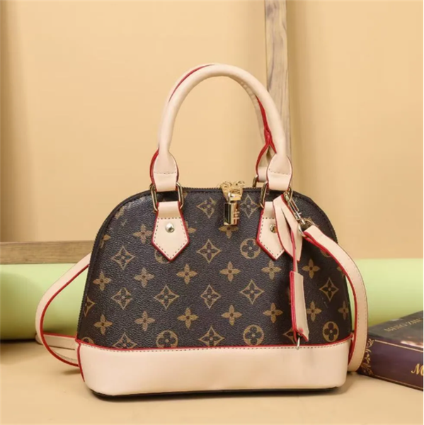 

Top Quality Fashion Women Shoulder Bags Chain Messenger Bag Leather Handbags Shell Wallet Purse Ladies Cosmetic Crossbody Bags Tote, Khaki